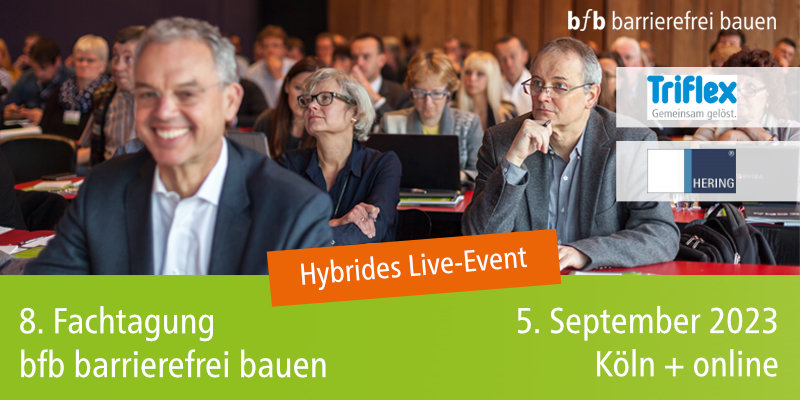 Course Image 8. Fachtagung bfb barrierefrei bauen