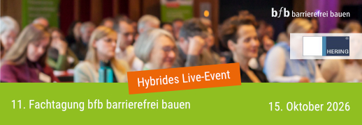Course Image 11. Fachtagung bfb barrierefrei bauen Livestream